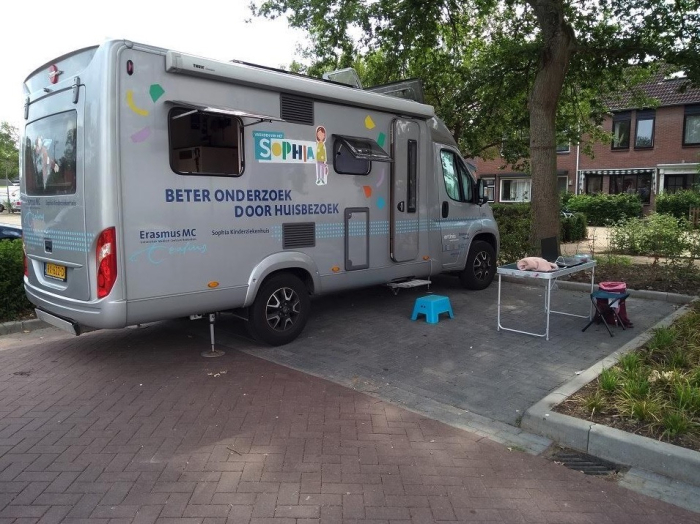 Meedoen aan wetenschappelijk onderzoek makkelijk en leuk door de Sophia-bus!